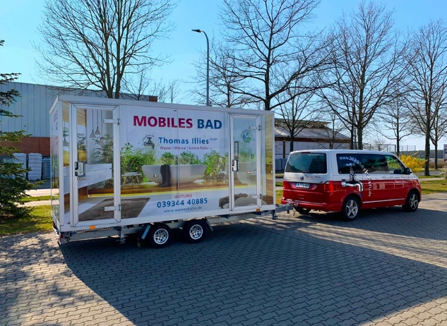 Bild des Mobilen Bads der Firma Thomas Illies